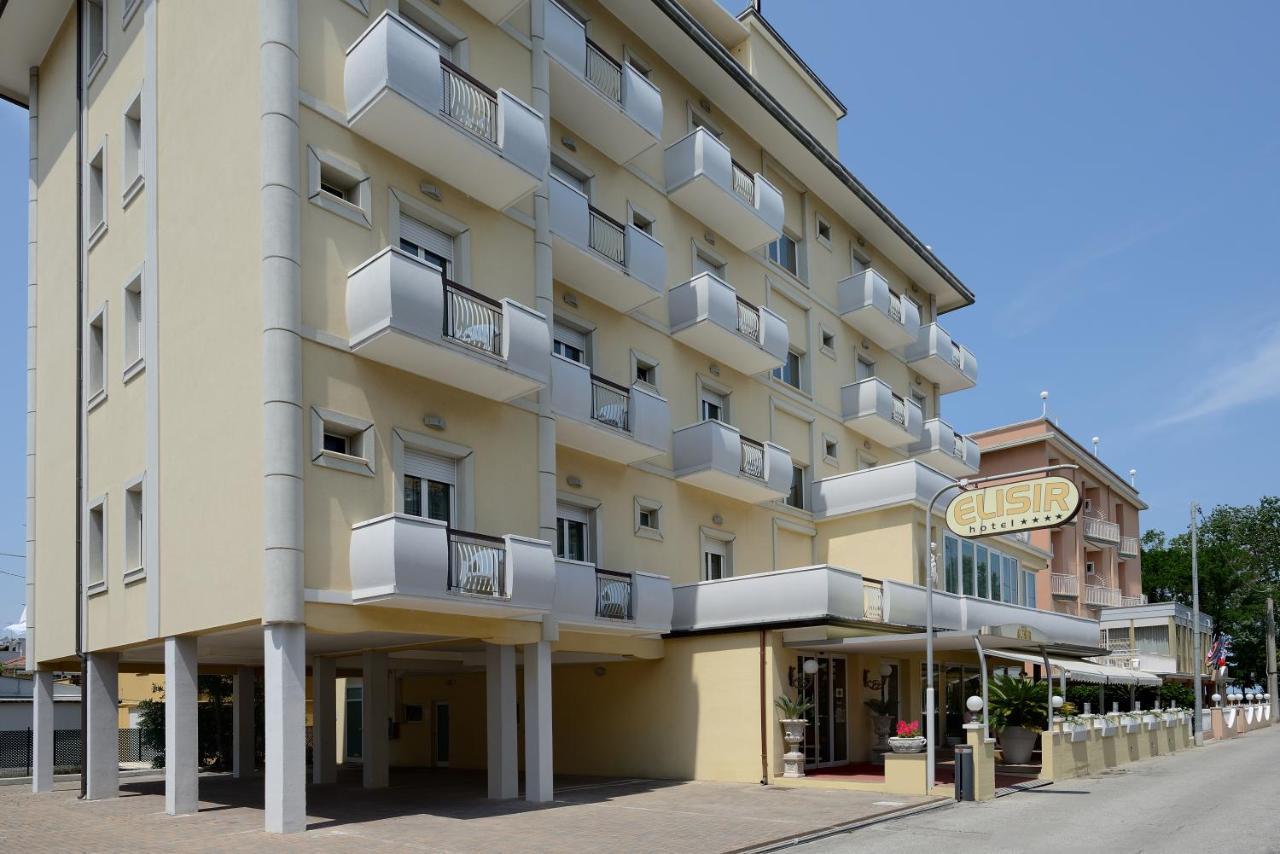 Hotel Elisir リミニ エクステリア 写真