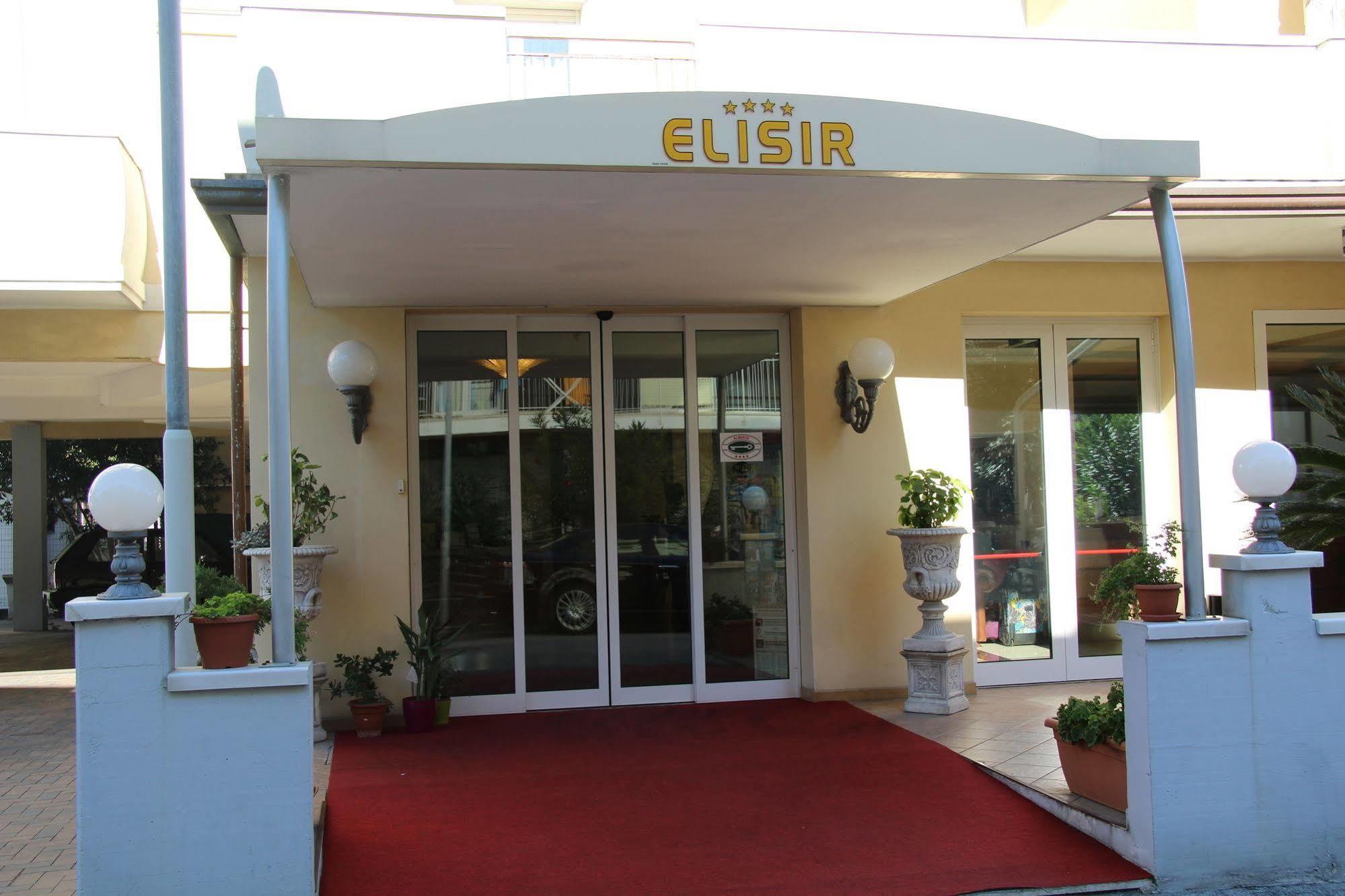 Hotel Elisir リミニ エクステリア 写真